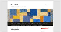 Desktop Screenshot of fabricmom.com